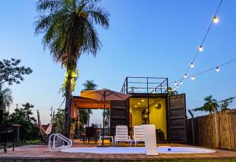 Container Lodge SB has Balcony rooms
