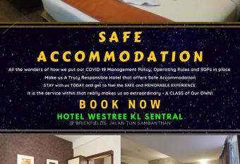 Hotel Westree KL Sentral allows 18 year olds to book a room