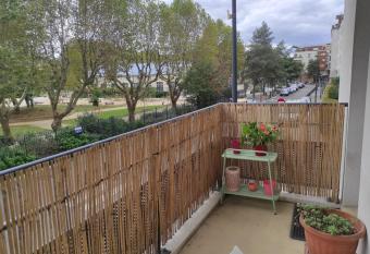 Bright cocoon with balcony has Balcony rooms