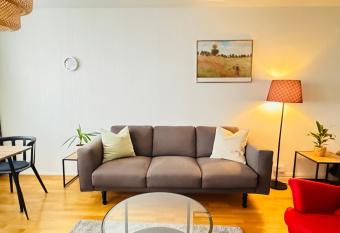 Turku Downtown Cozy Flat with balcony 45m2 has Balcony rooms