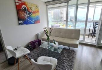 Moderno y acogedor departamento en Costas de Montemar Concon has Balcony rooms