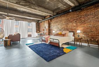 Charming Boho Loft on Historic Morris Ave allows 18 year olds to book a room