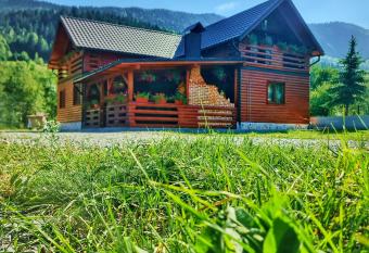 Cabana Dintre Munti has rooms with a private hot tub