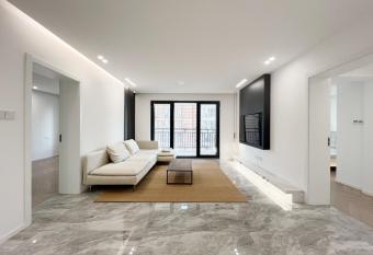 Shanghai Jing an Art Pavilion-Large 3Bedrooms South-north Direct Sunny House has Balcony rooms