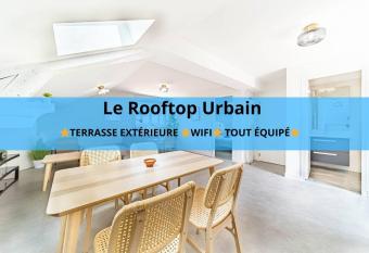 Le Rooftop Charpennes,proche La Doua et Part-Dieu has Balcony rooms