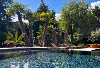 L Arcalod Lac d Annecy - H  tel Restaurant & Spa has rooms with a private hot tub