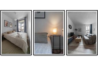 Le Centre - Appartement design - centre ville - parcs has Balcony rooms