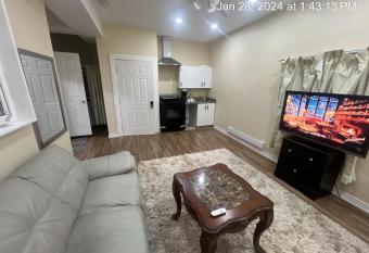 Queen Bed Apartment with Seamless Living & Kitchen allows 18 year olds to book a room