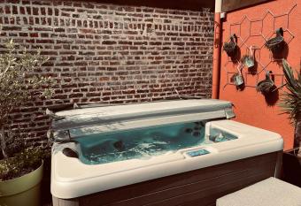 Studio ind  pendant et calme avec Jacuzzi    Lille has Balcony rooms