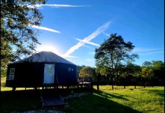 Madison's ONLY yurt experience! has Balcony rooms