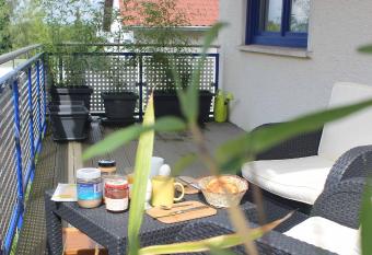 Ferienwohnung Bambushain Nieder-Olm has Balcony rooms