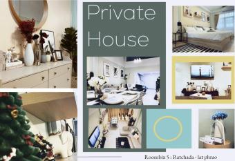 RB5: PrivateHouse 8pax,chatuchak,mrt,jodd fair has Balcony rooms