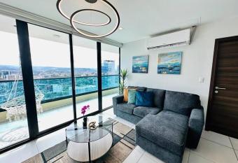 Luxury 1BR Apartment in Astria 706 has Balcony rooms