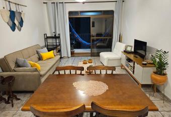 Ap   Itarar   em S  o Vicente/SP has Balcony rooms