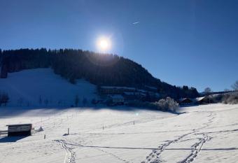 Ferienwohnung Aigisblick mit Pool und Sauna, direkt am Skihang has Balcony rooms