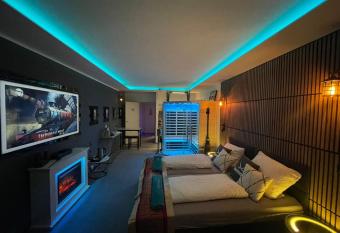 Themenpartment privater SPA has Balcony rooms