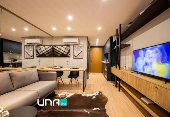 Loft 406 Parque Una + garagem allows 18 year olds to book a room