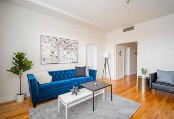 Calming 3BR Apartment with Patio in Logan Square - Milwaukee N3 has Balcony rooms