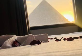 Nefertiti pyramids view has Smoking/Balcony rooms