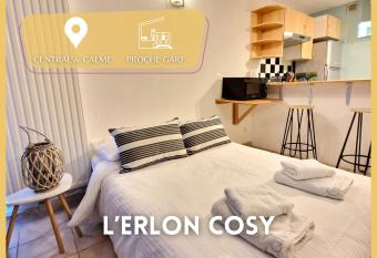 L Erlon Cosy : hyper centre - proximit   gare has Balcony rooms
