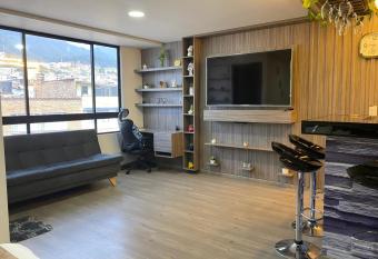 Habitaci  n Elegante - Zipaquir   has Balcony rooms