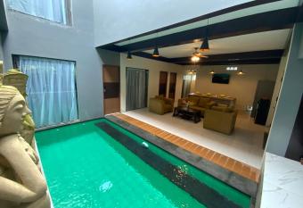 Bali queen elephant boutique villa has Balcony rooms