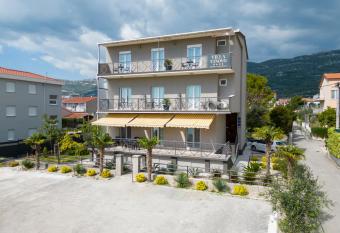 Double bed room with private bathroom and balcony allows 18 year olds to book a room