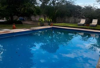 house with pool yucatan has Balcony rooms