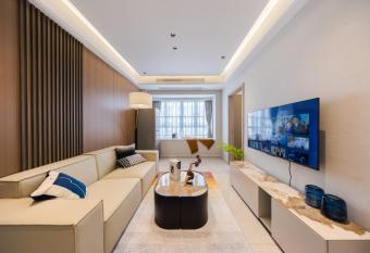 Xi Ke Executive Apartment - Shenzhen Futian Exhibition Center has Balcony rooms