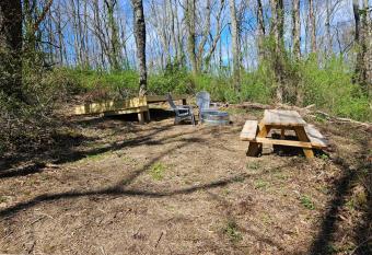 Cardinal Cove Campsite at Hocking Vacations - Tent not included allows 18 year olds to book a room