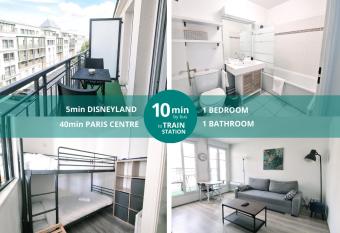 Appartement    Serris 4 personnes has Balcony rooms