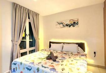 KSL Mall 110inch Screen Movie Room King Bed Cozy Suite has rooms with a private hot tub