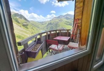 Studio au coeur d Avoriaz - 4 pers - vue splendide has Balcony rooms