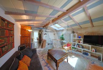 Maison atypique avec garage en coeur de ville has Balcony rooms