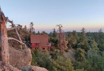 Picturesque A-Frame Cabin with Spectacular Views has Balcony rooms