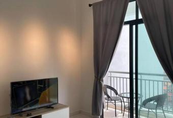 Sun Executive Suite Entire Unit at Bayan Lepas for 6 pax has Balcony rooms