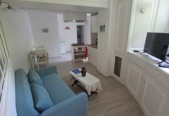 Nice studio in a garden close to JO2024 has Balcony rooms