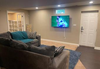 Entire comfy lower level home allows 18 year olds to book a room