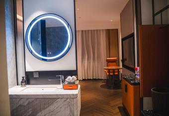                       has rooms with a private hot tub