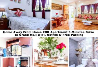 Home Away From Home 2BR Apartment 6 Minutes Drive to Grand Mall WiFi, Netflix & Free Parking has Balcony rooms