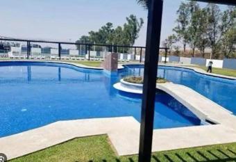 bonito departamento en yecapixtla con alberca has Balcony rooms