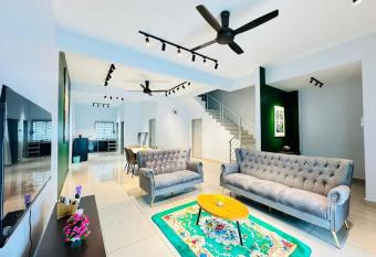 Bertam Penang - Rania Pearl Exclusive Stay - Double Story Family Home has Balcony rooms