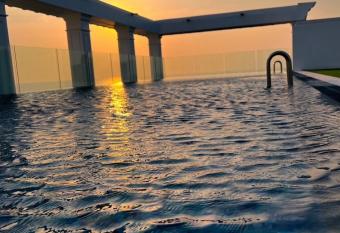 The empire tower studio has Balcony rooms