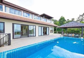 4 rooms Luxury Thai style pool villa has Balcony rooms