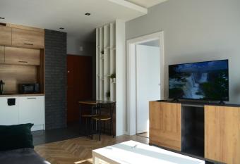 Apartment Sosnowiec City - FREE PARKING - easy check-in has Balcony rooms