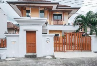 San pool villa has rooms with a private hot tub