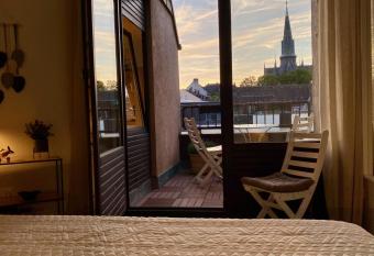 Living with soul - Appartement   ber den D  chern von Wiesbaden has Balcony rooms