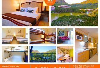 PICO DE LORO Pool Accessible CAROLA 3 Bedroom Units by SEE Condominiums has Balcony rooms