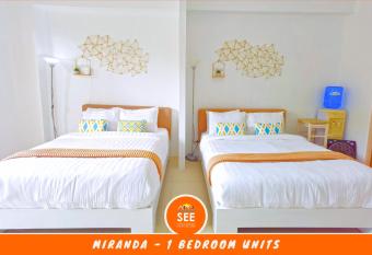 PICO DE LORO Beach Walking Distance MIRANDA 1 Bedroom Units by SEE Condominiums has Balcony rooms