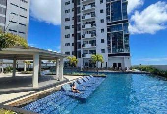 2beds condo cozy at Mactan Newtown has Balcony rooms